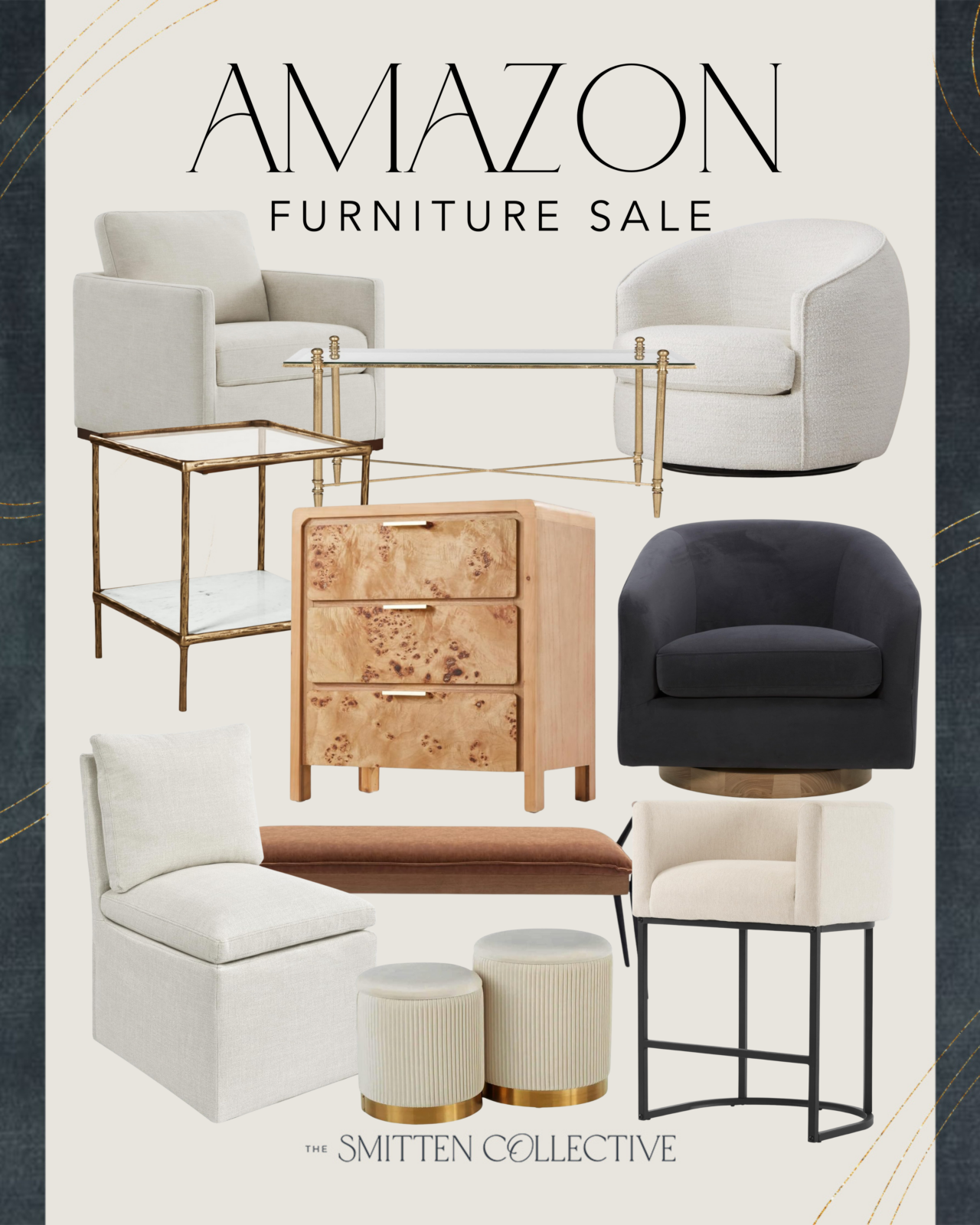 Home for the Holidays: Black Friday Deals on Chic Decor and Finds | chairs, table, decor, home finds,furniture, benches, ottomans