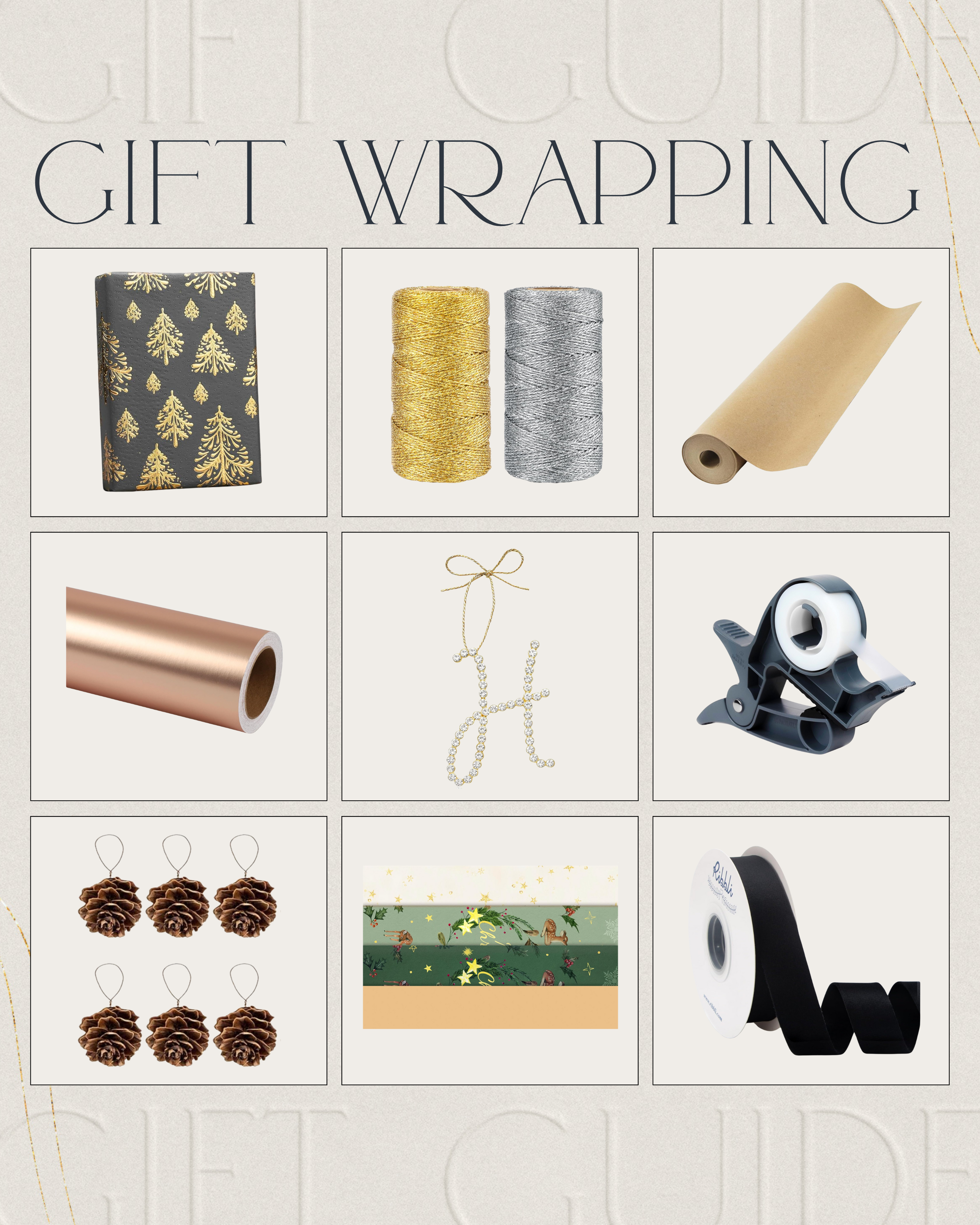 Finding The Perfect Gift | gift wrap, minimalistic gift wrapping, chic gift wrap, bows, christmas bows, ribbons, rose gold, pink christmas