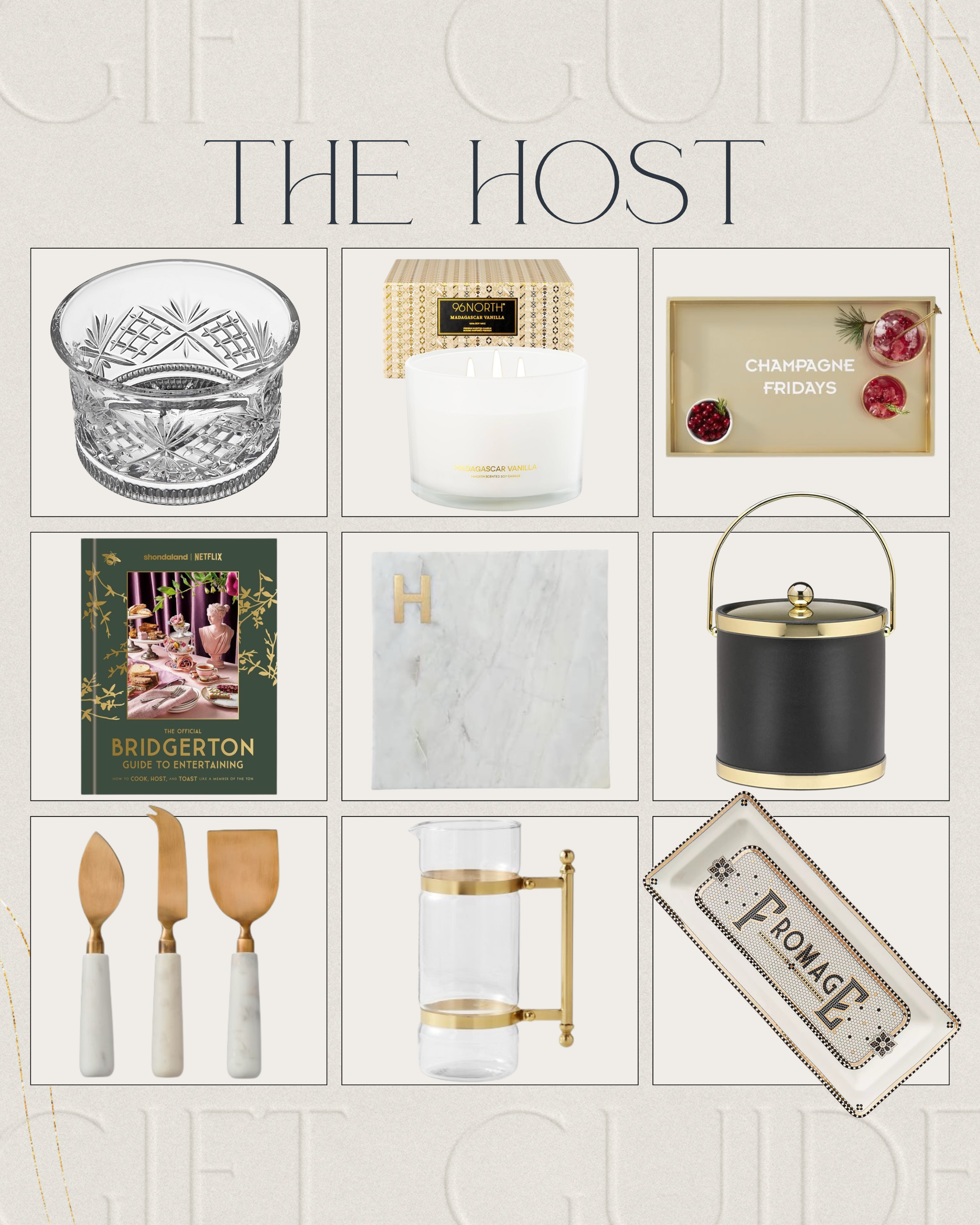 Finding The Perfect Gift | Gifts For All Your Loved Ones| gifts for the host, hostess gifts, host gifts, christmas gift ideas, ice bucket, bridgerton book, anthropologie gifts, wine cooler