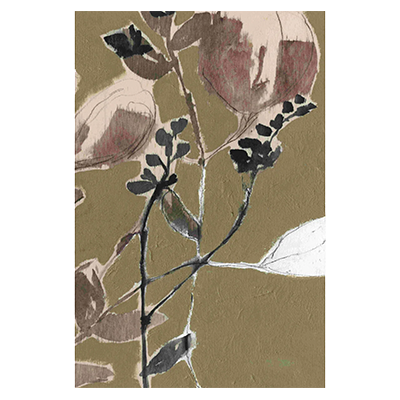_+Mauve+On+Olive+II+_+by+Jennifer+Goldberger+Painting+Print-753753766